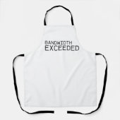 Bandwidth Exceeded | Heavy-Duty Work Apron エプロン (正面)