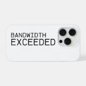 Bandwidth Exceeded | Protective iPhone  iPhoneケース (裏面横)