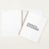 Bandwidth Exceeded | Strategic Daily Planner プランナー手帳 (ディスプレー)