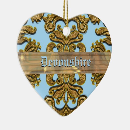 Bandwright Gigiのビクトリア時代の人のダマスク織 セラミックオーナメント (右)