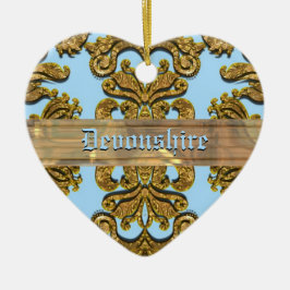 Bandwright Gigiのビクトリア時代の人のダマスク織 セラミックオーナメント