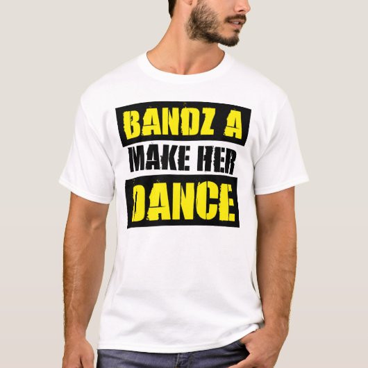 BANDZは彼女のダンス- Tシャツ--をします Tシャツ (正面)