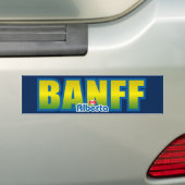 Banffのバンパー バンパーステッカー (車上)