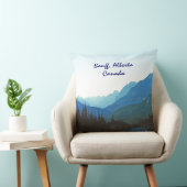 Banffの碧玉の青 クッション (椅子)