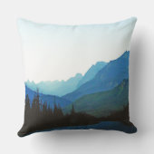 Banffの碧玉の青 クッション (裏面)