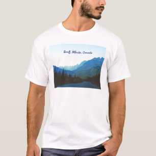 Banffの碧玉の青 Tシャツ