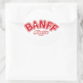 Banffの葉 ラウンドシール (バッグ)