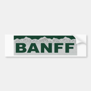 Banff、アルバータ バンパーステッカー
