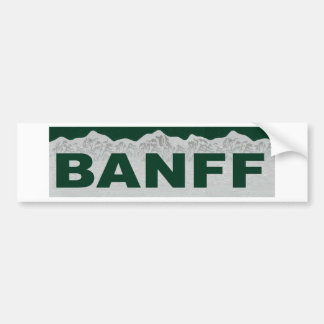 Banff、アルバータ バンパーステッカー
