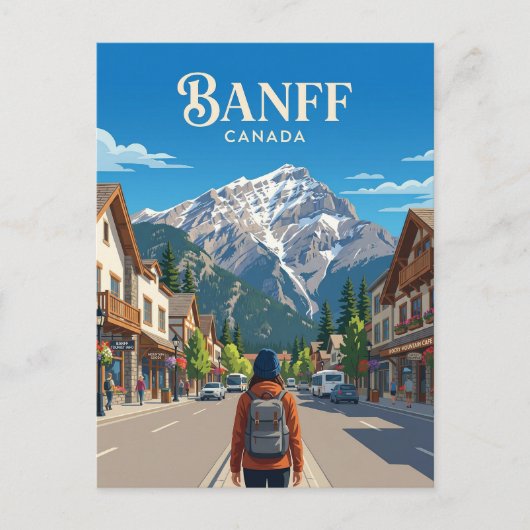 BANFF CANADA ポストカード (正面)