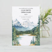 Banff Canada Rocky Mountains 招待状 (スタンド正面)