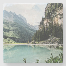 Banff Lake Louiseの石造りのコースター ストーンコースター