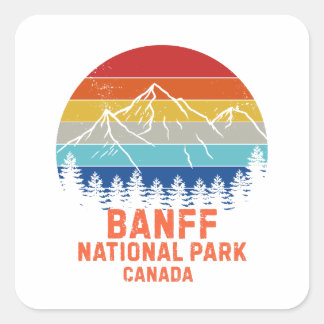 Banff National Park スクエアシール