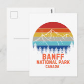 Banff National Park ポストカード (正面/裏面)