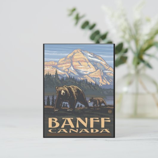 Banff National Park ポストカード (スタンド正面)