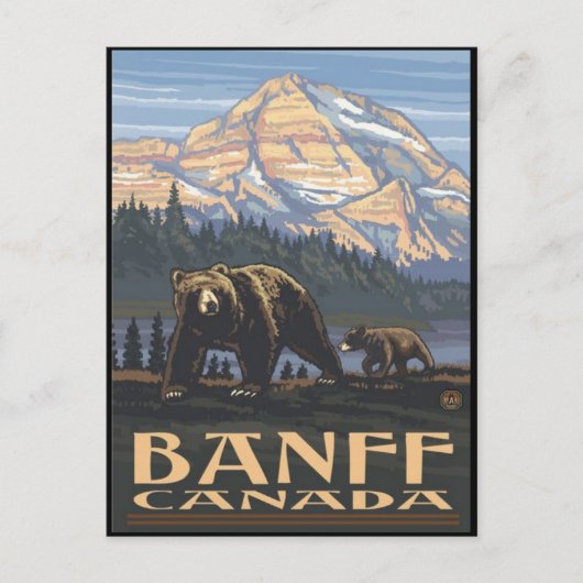 Banff National Park ポストカード (正面)