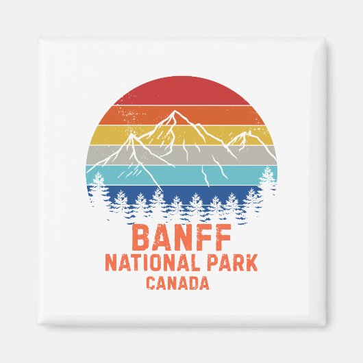 Banff National Park マグネット (正面)
