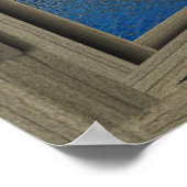 Banff National Park 6 Pane Open Window Poster ポスター (角)