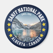 Banff National Park Alberta Canada マグネット (正面)