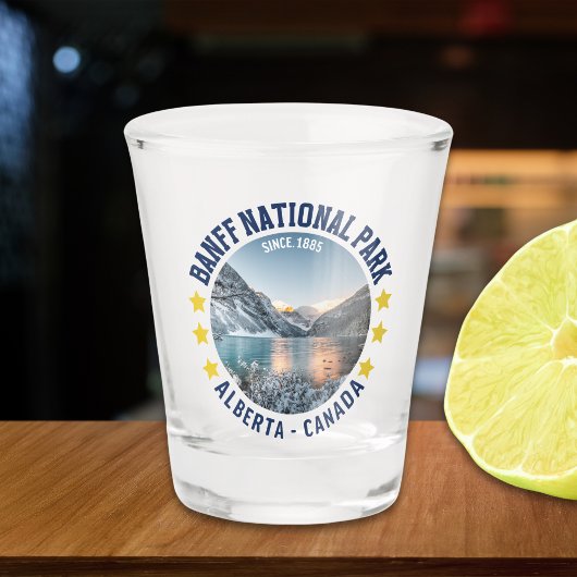 Banff National Park Alberta Canada Landscape ショットグラス