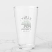 Banff National Park – Bear in the Canadian Rockies タンブラーグラス (裏面)