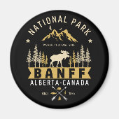 Banff National Park Beautiful Landscape マグネット (正面)