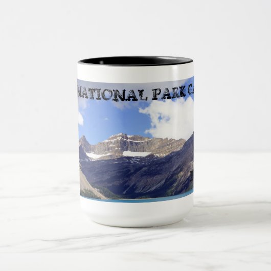 Banff National Park - Bow Lake マグカップ (中央)