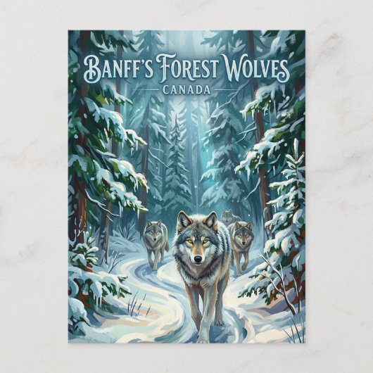 Banff National Park Canada ポストカード (正面)