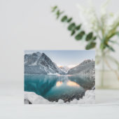 Banff National Park, Canada Winter Scene ポストカード (スタンド正面)