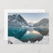 Banff National Park, Canada Winter Scene ポストカード (正面/裏面)