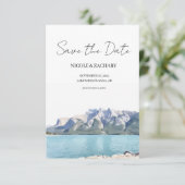 Banff National Park - Flat Save The Date Card セーブザデート (スタンド正面)