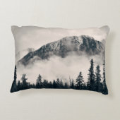 Banff national park foggy mountains and forest in  アクセントクッション (裏面)