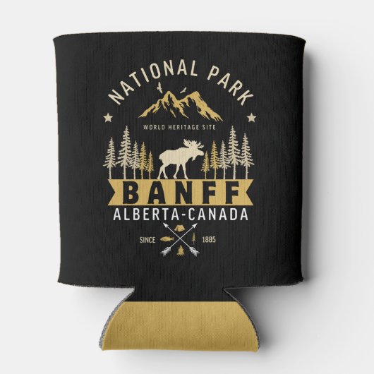 Banff National Park Forest Landscape 缶クーラー (裏面)