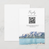 Banff National Park - Response Card 出欠カード (正面/裏面)