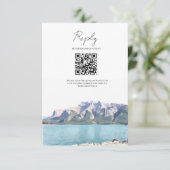 Banff National Park - Response Card 出欠カード (スタンド正面)