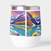 Banff National Park Retro Poster Art (右面)