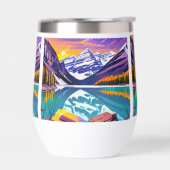 Banff National Park Retro Poster Art (左面)