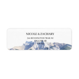 Banff National Park - Return Address Label ラベル