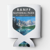 BANFF National Park T Shirt Hiking Tee Wanderlust. 缶クーラー (裏面)