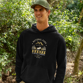 Banff National Park Vintage Landscape パーカ