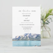 Banff National Park - Wedding Invite 招待状 (スタンド正面)
