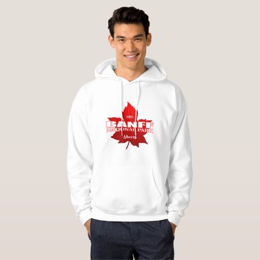 Banff NP (maple leaf) パーカ (正面フル)