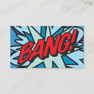 BANG 楽しいレトロ漫画 名刺