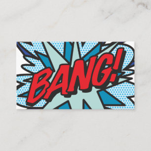 BANG 楽しいレトロ漫画 名刺