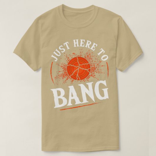 Bang Clayにここまでトラップ Tシャツ (デザイン正面)