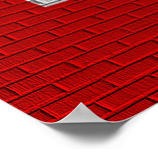 Bang Head Hereオフィスのユーモア ポスター (角)