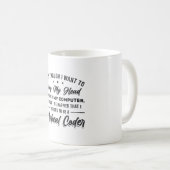 Bang My Head Medical Coder Coder Coding Programmer コーヒーマグカップ (正面右)