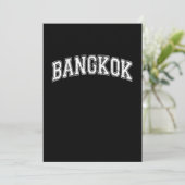 Bangkok City Capital of Thailand 招待状 (スタンド正面)