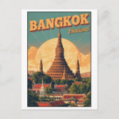 Bangkok city  Wat Arun - Thailand travel gifts ポストカード (正面)