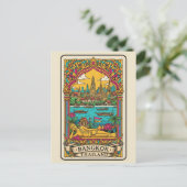 Bangkok Thailand ポストカード (スタンド正面)